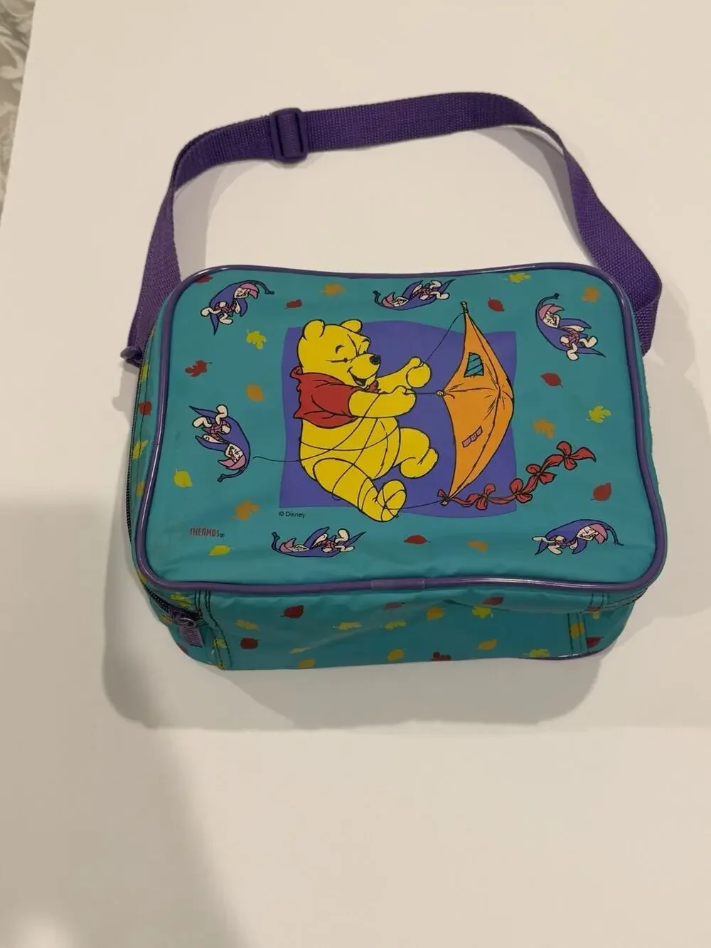 Disney Winnie The Pooh Thermos Brand Vinyl Lunch Bag 1995